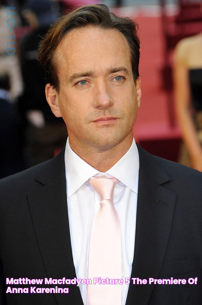 Matthew Macfadyen Picture 5 The Premiere of Anna Karenina