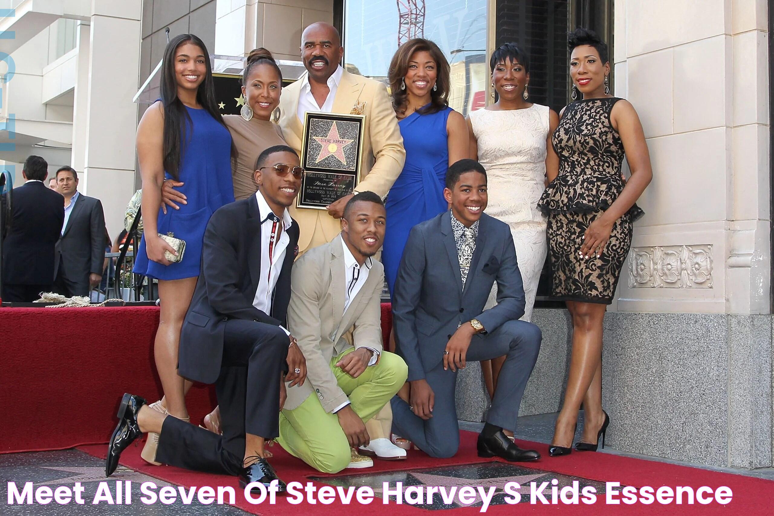 Meet All Seven Of Steve Harvey's Kids Essence