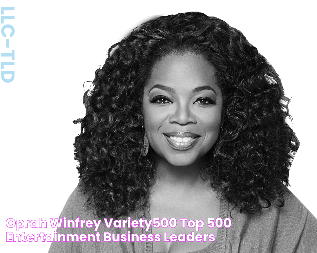 Oprah Winfrey Variety500 Top 500 Entertainment Business Leaders