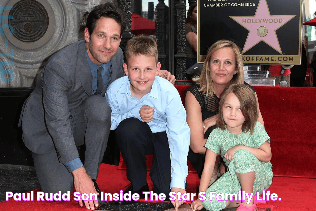 Paul Rudd son Inside the star's family life.