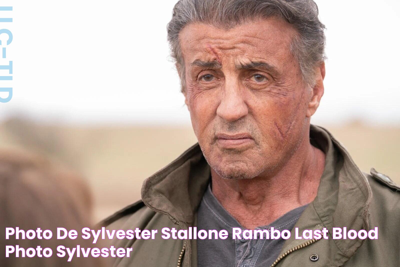 Photo de Sylvester Stallone Rambo Last Blood Photo Sylvester