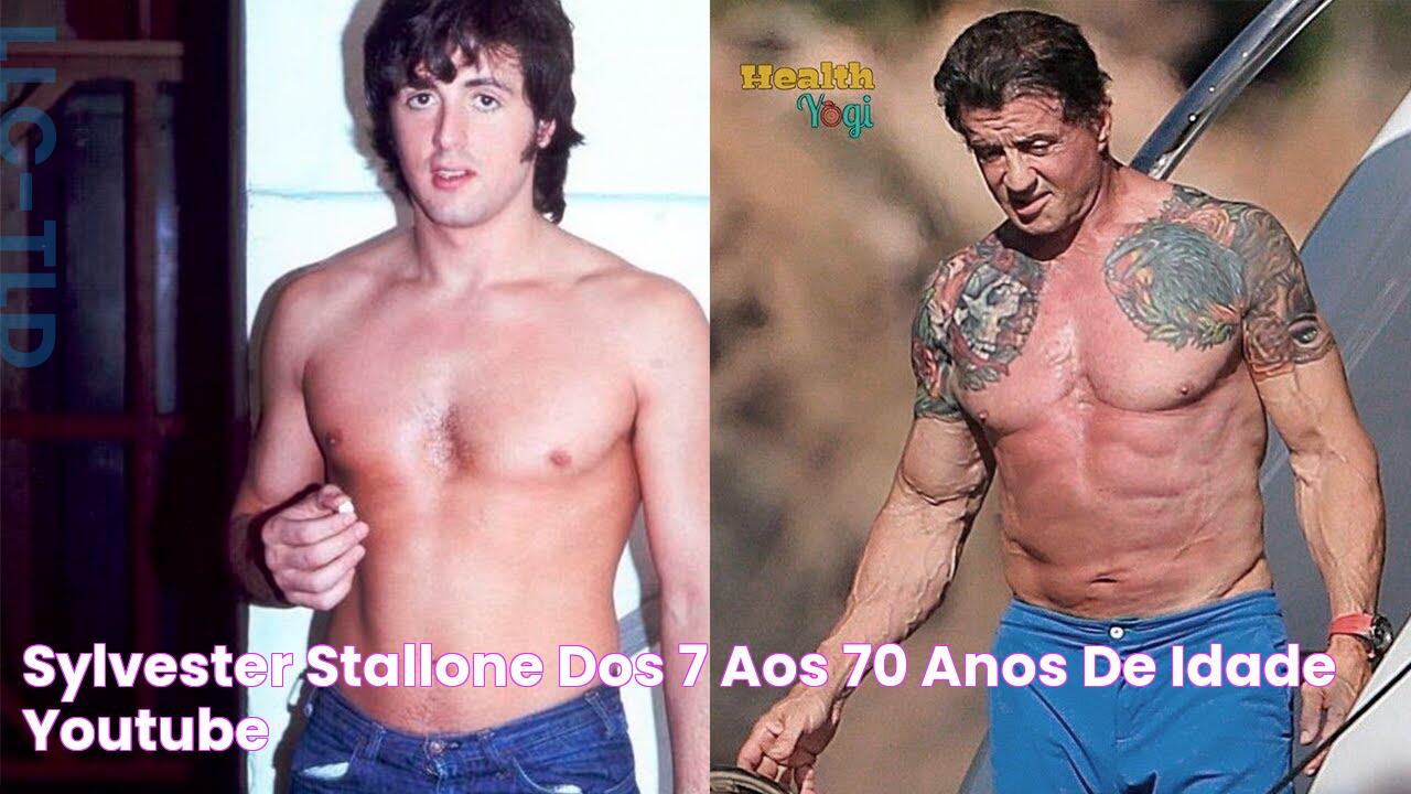 SYLVESTER STALLONE DOS 7 AOS 70 ANOS DE IDADE YouTube