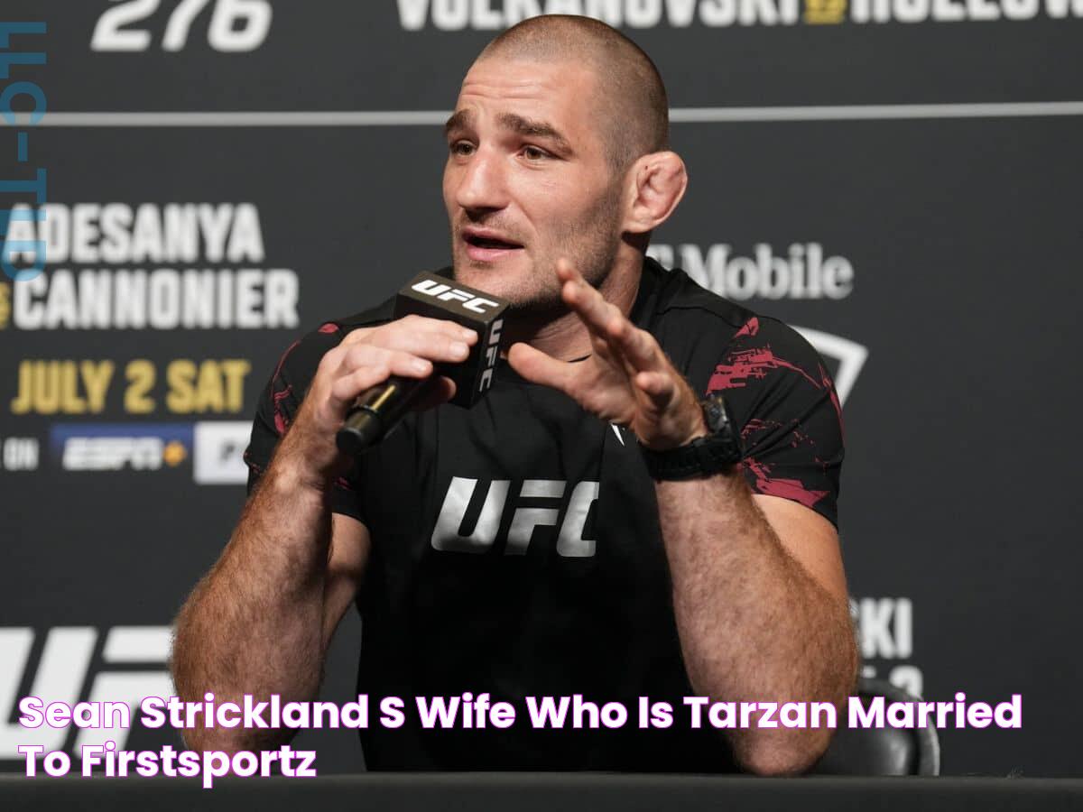 Sean Strickland’s wife Who is 'Tarzan' married to? FirstSportz