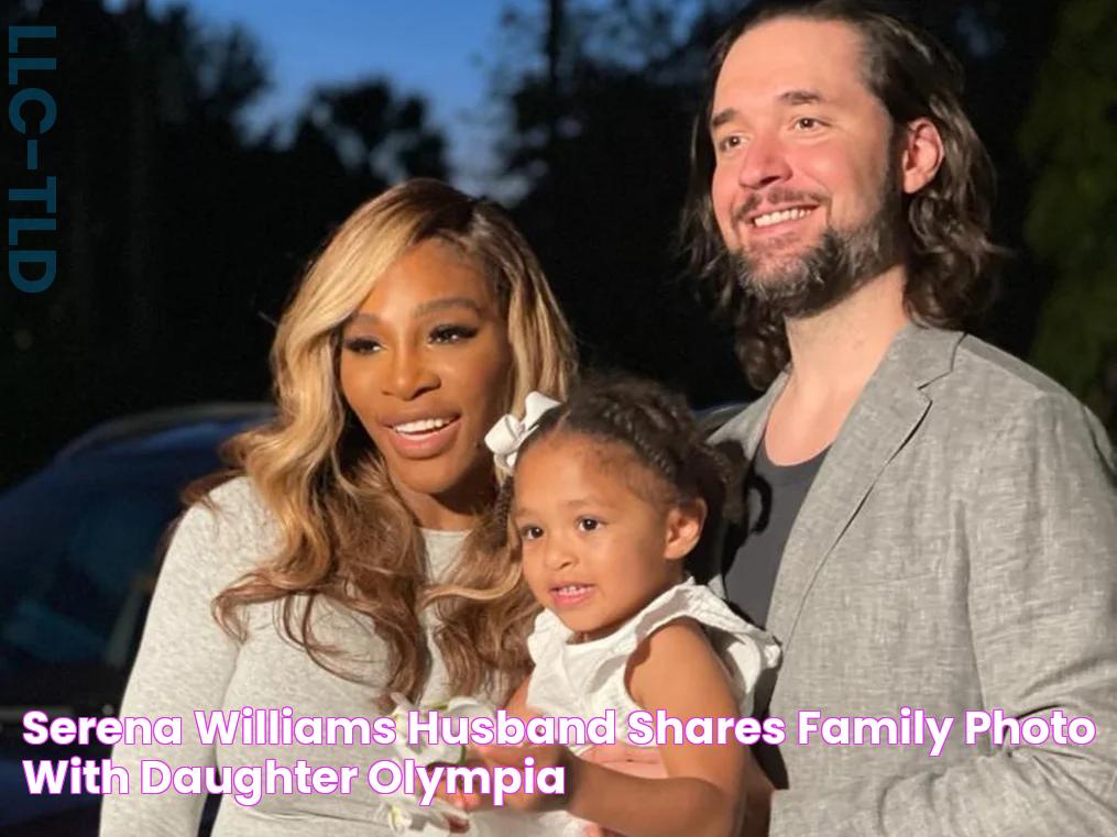 Serena Williams’ husband shares family photo with daughter Olympia