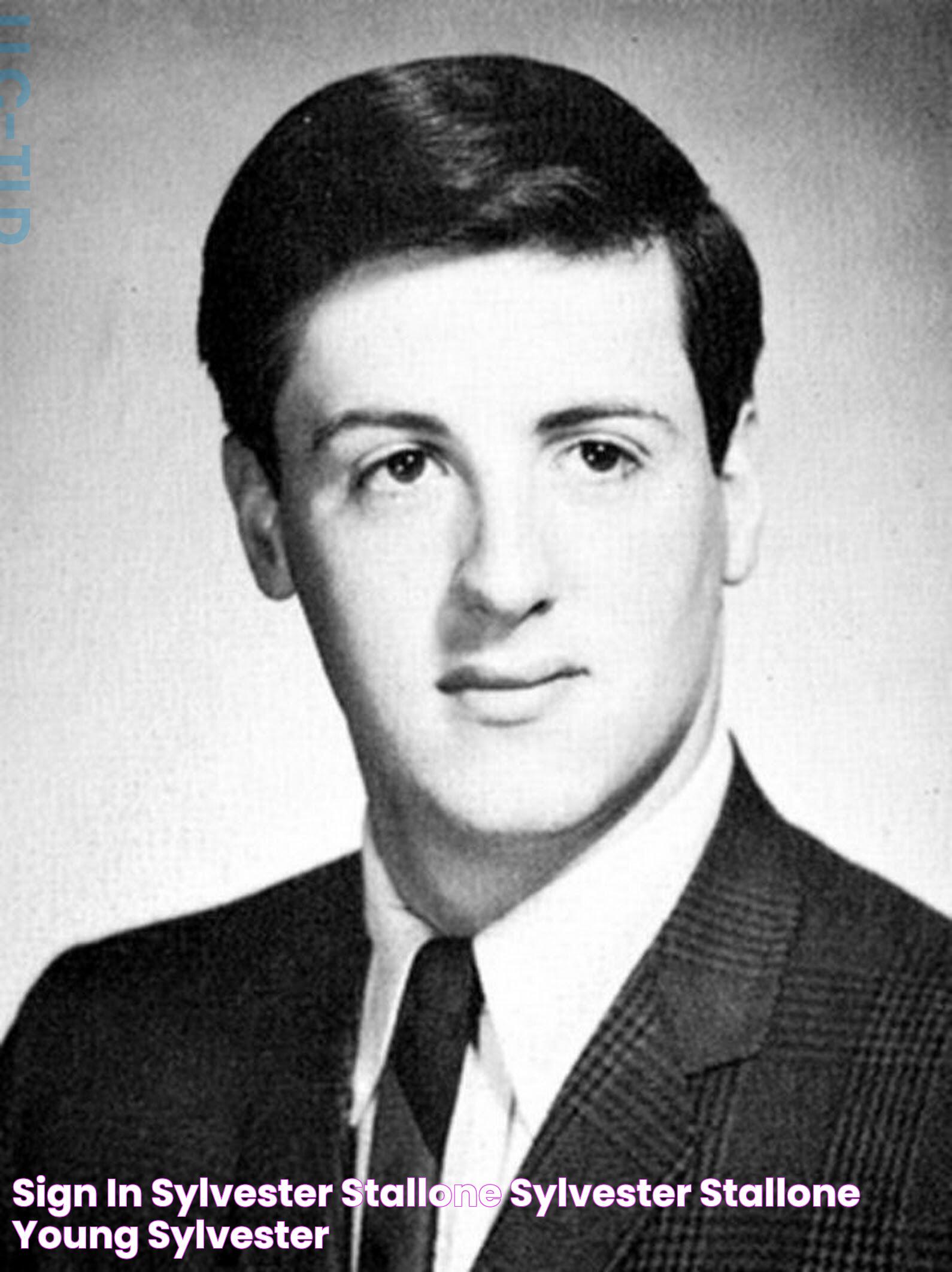 Sign in Sylvester stallone, Sylvester stallone young, Sylvester