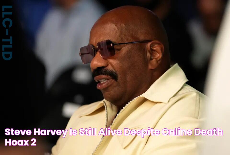 Steve Harvey Is Still Alive, Despite Online Death Hoax