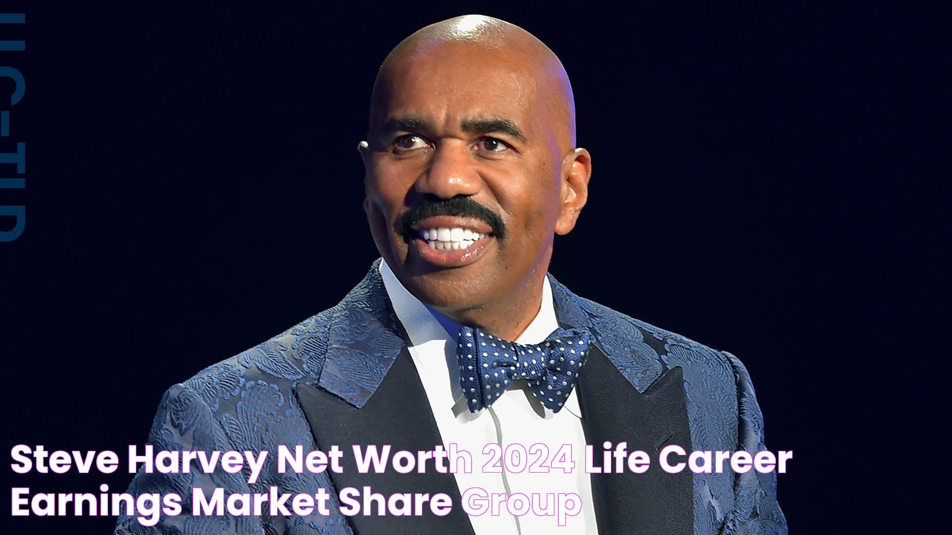 Steve Harvey Net Worth 2024 Life, Career, Earnings Market Share Group