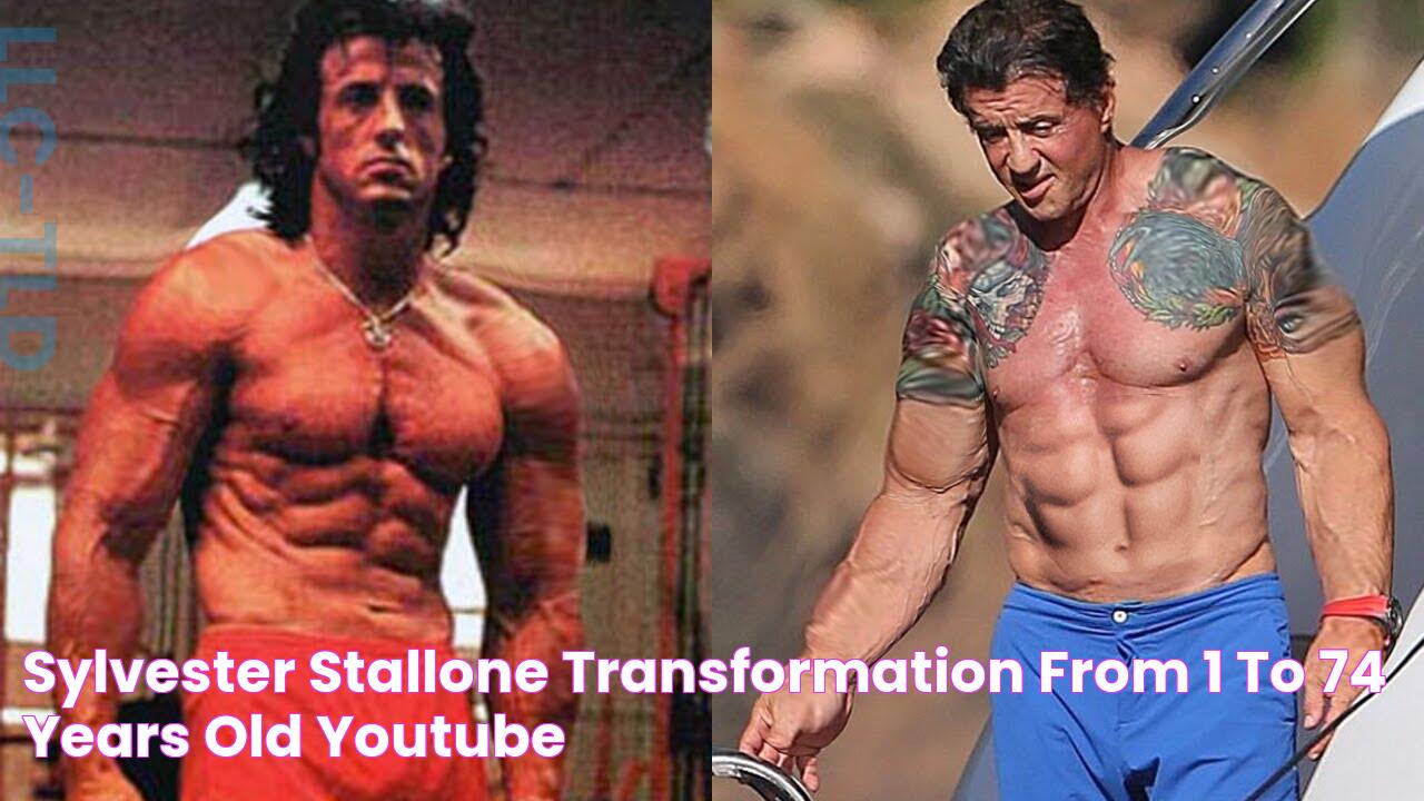 Sylvester Stallone Transformation From 1 To 74 Years Old YouTube