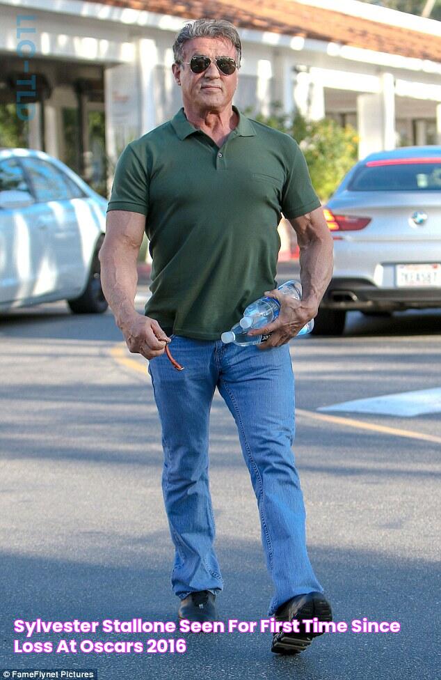 Sylvester Stallone seen for first time since loss at Oscars 2016