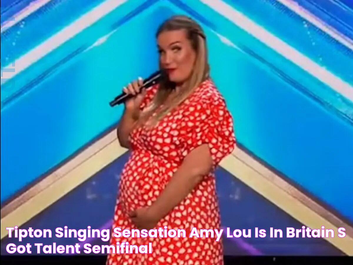 Tipton singing sensation Amy Lou is in Britain's Got Talent semifinal