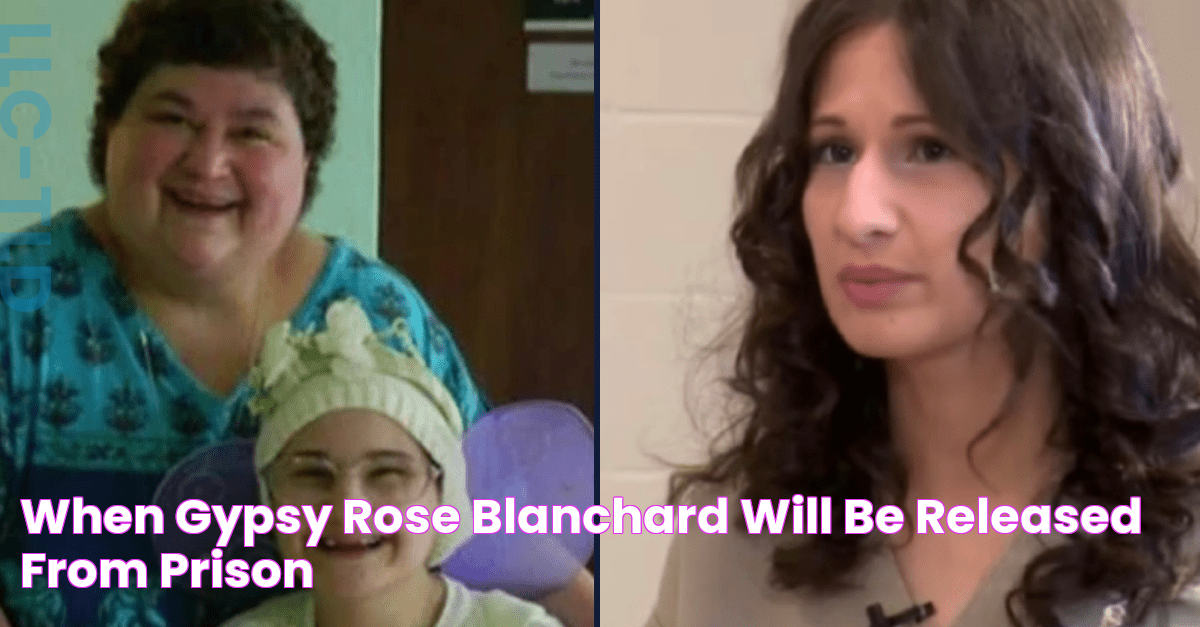 When Gypsy Rose Blanchard will be released from prison