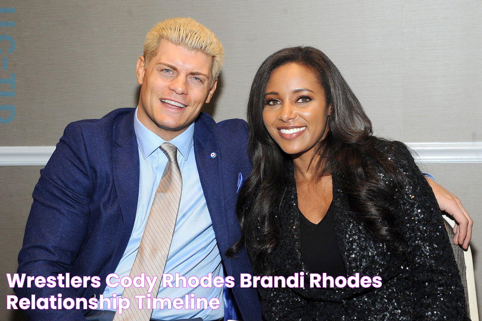 Wrestlers Cody Rhodes, Brandi Rhodes’ Relationship Timeline