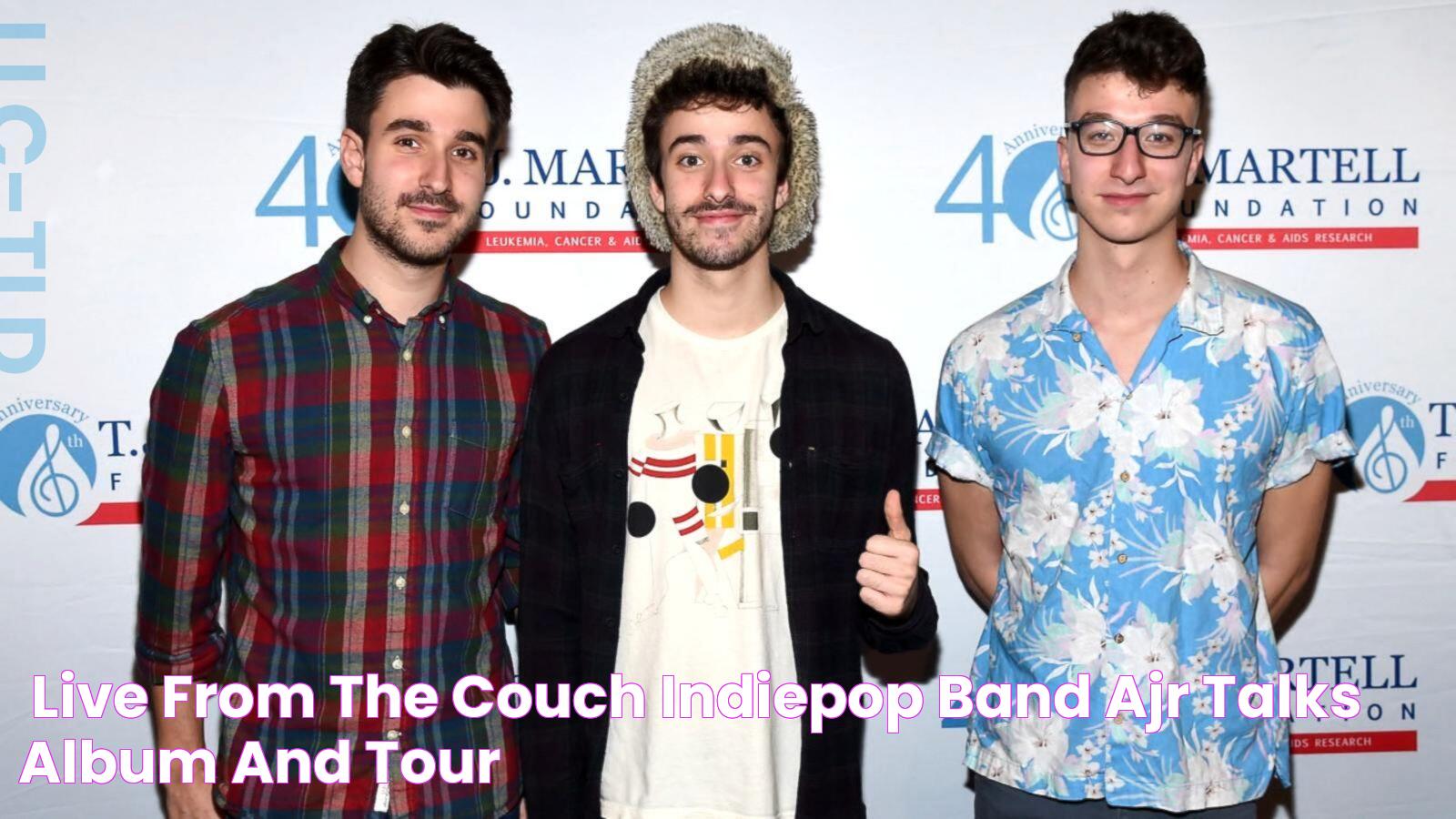 'Live From the Couch' Indiepop band AJR talks album and tour