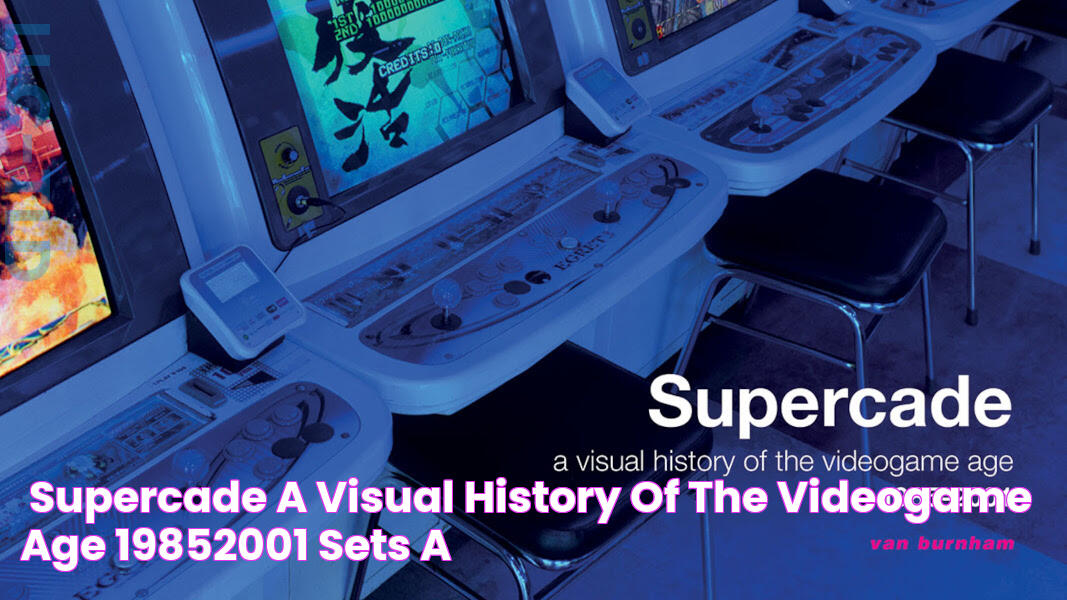 ‘Supercade A Visual History of the Videogame Age 19852001’ Sets A