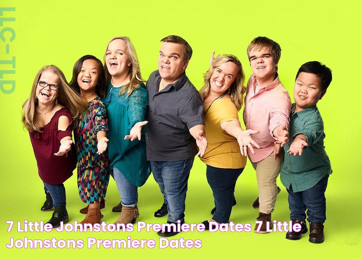 7 Little Johnstons Premiere Dates 7 Little Johnstons Premiere Dates