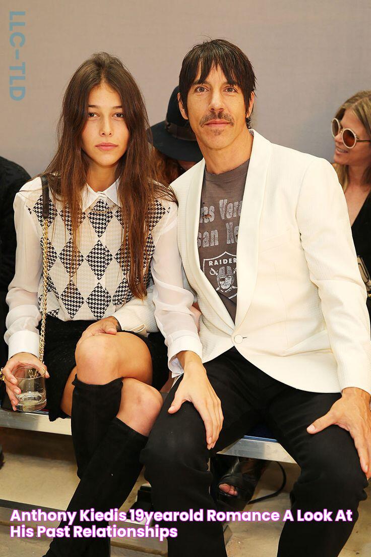 Anthony Kiedis' 19YearOld Romance A Look At His Past Relationships