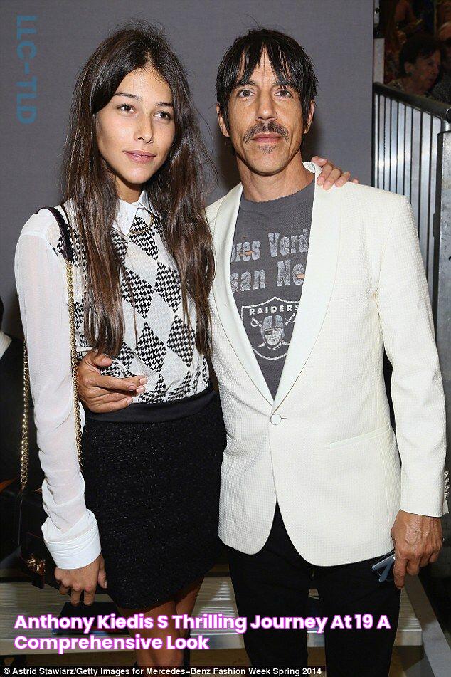 Anthony Kiedis's Thrilling Journey At 19 A Comprehensive Look