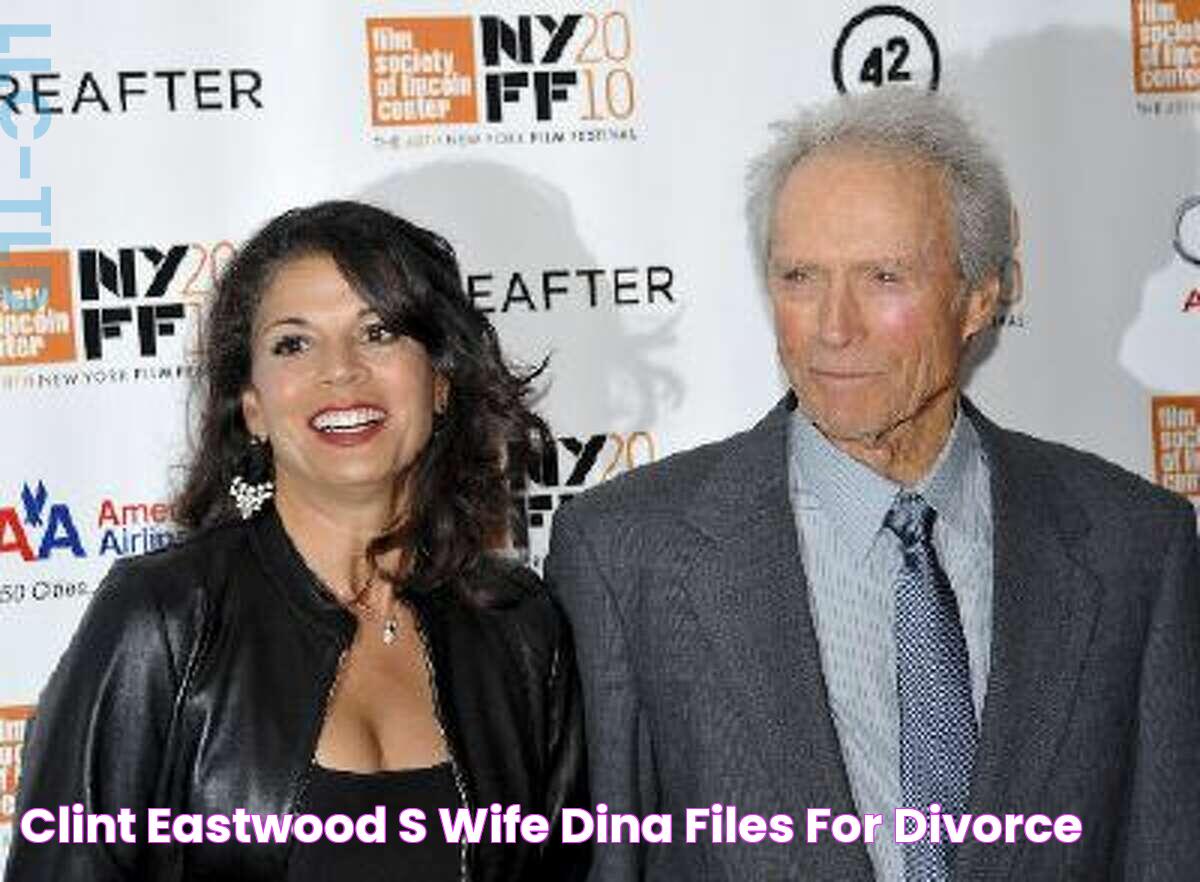 Clint Eastwood?’s wife, Dina, files for divorce