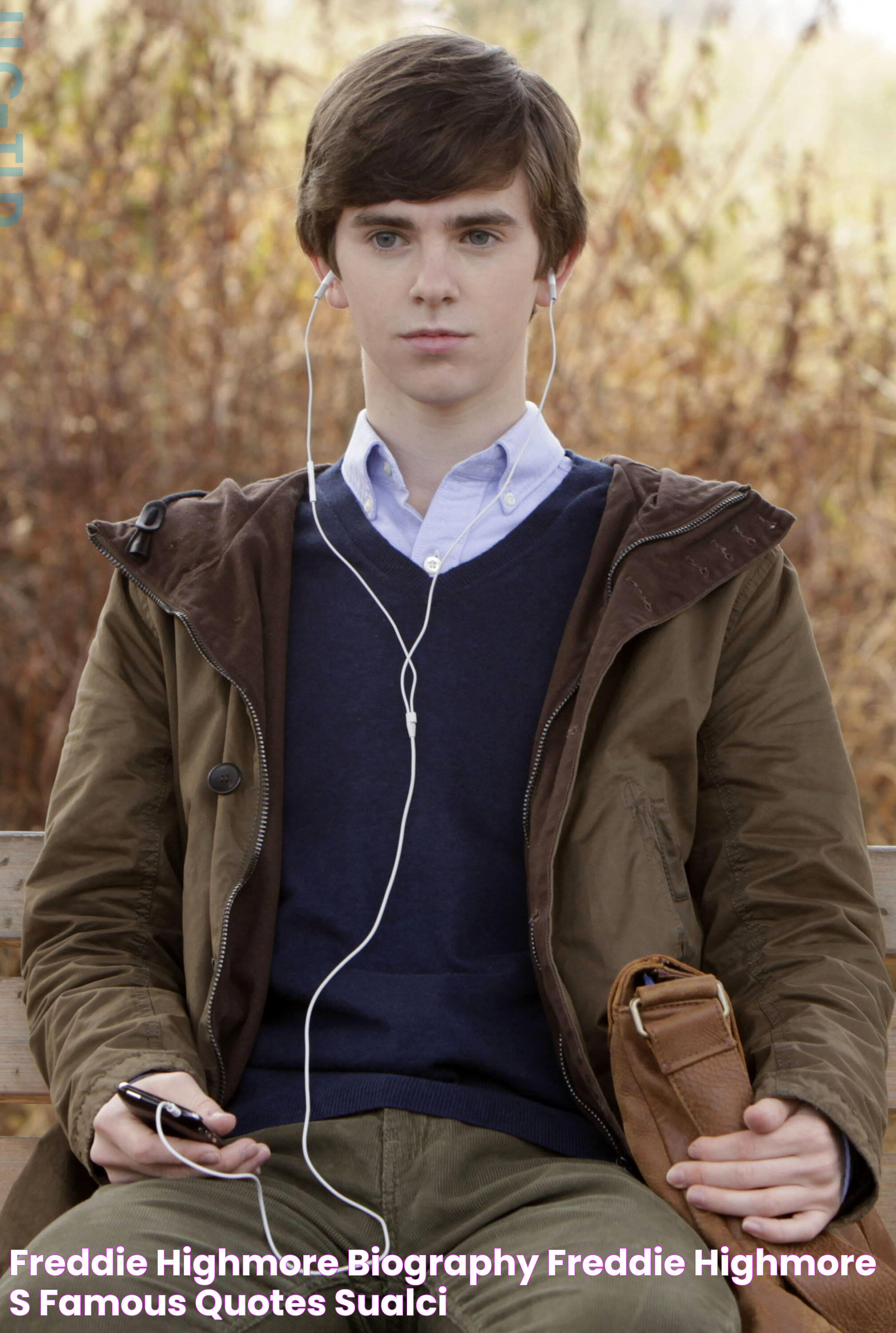 Freddie Highmore Biography, Freddie Highmore's Famous Quotes Sualci