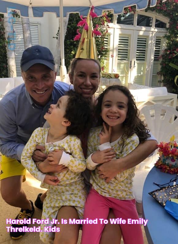 Harold Ford Jr. is Married to Wife Emily Threlkeld. Kids