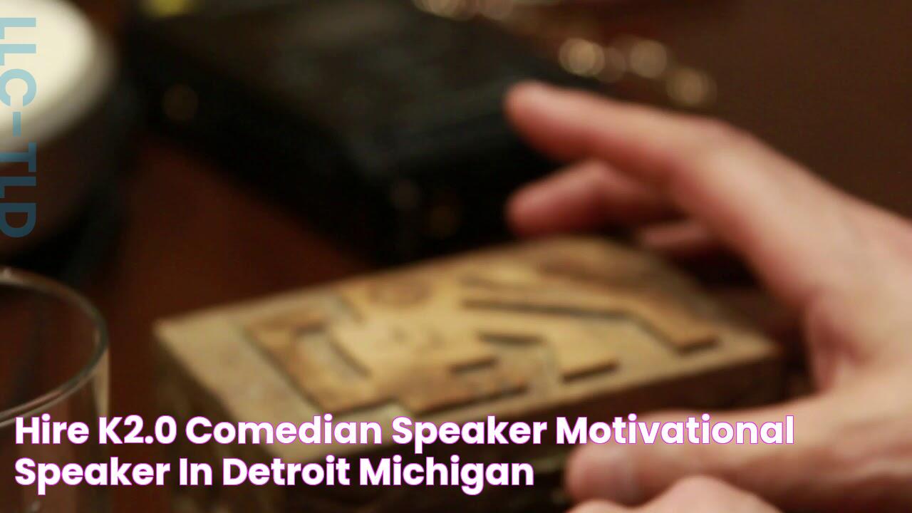 Hire K2.0 Comedian/Speaker Motivational Speaker in Detroit, Michigan