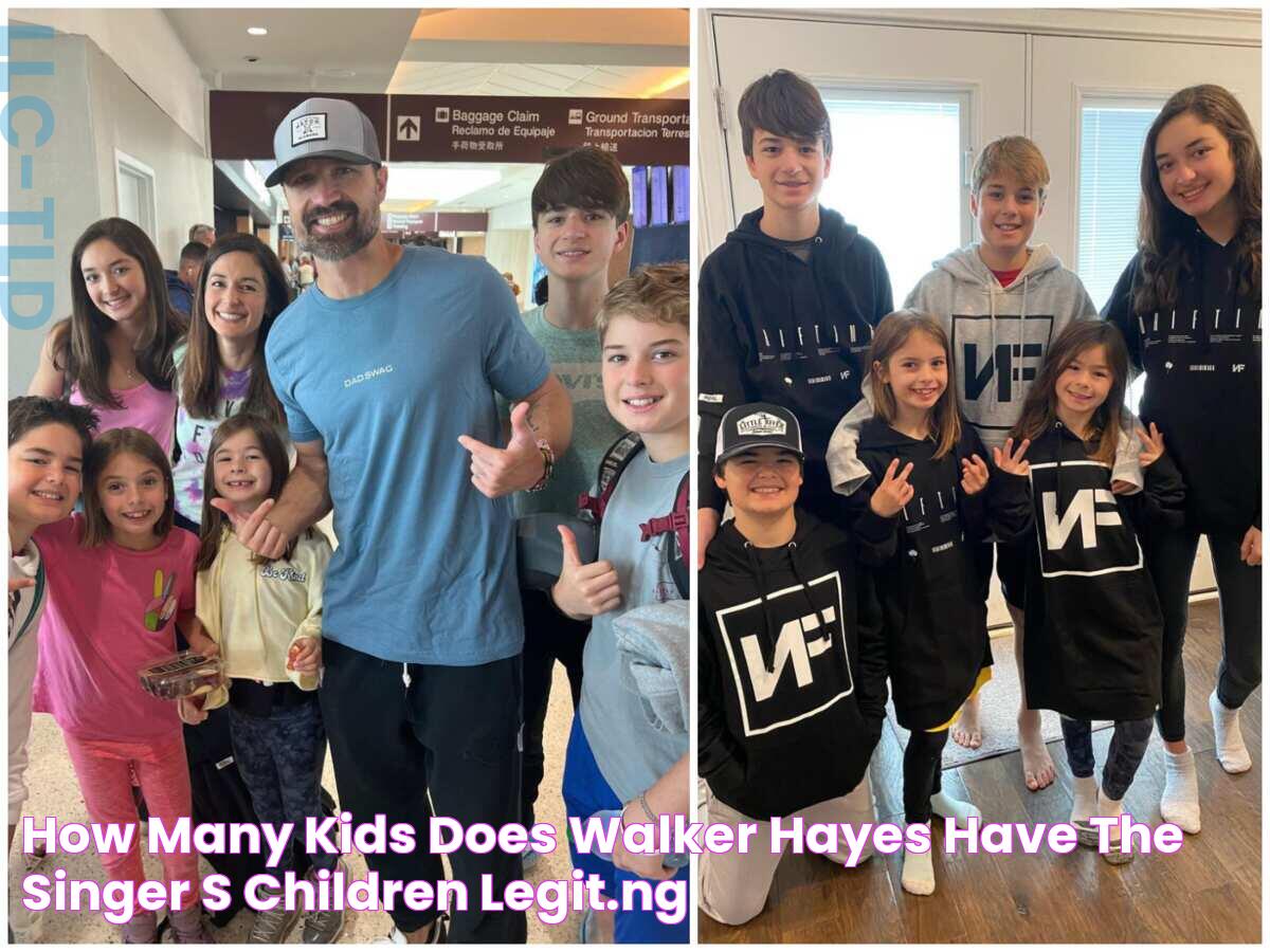 How many kids does Walker Hayes have? The singer’s children Legit.ng