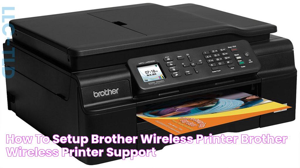 How to Setup Brother Wireless Printer Brother Wireless Printer Support