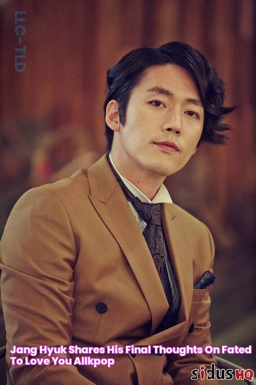 Jang Hyuk shares his final thoughts on 'Fated to Love You' allkpop