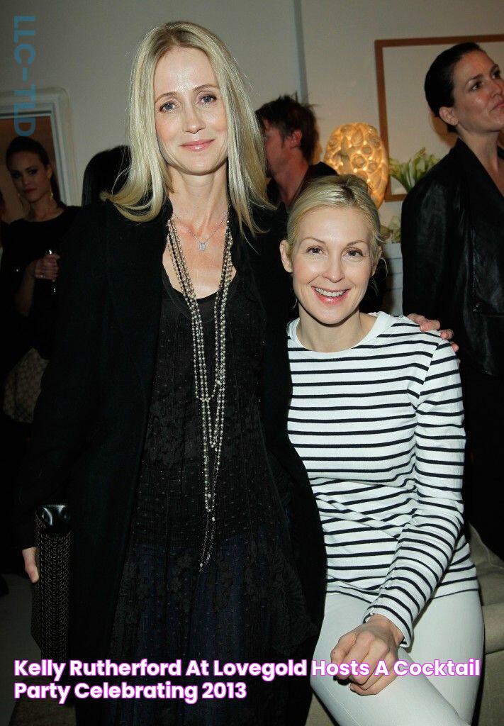 Kelly Rutherford at LoveGold Hosts A Cocktail Party Celebrating 2013