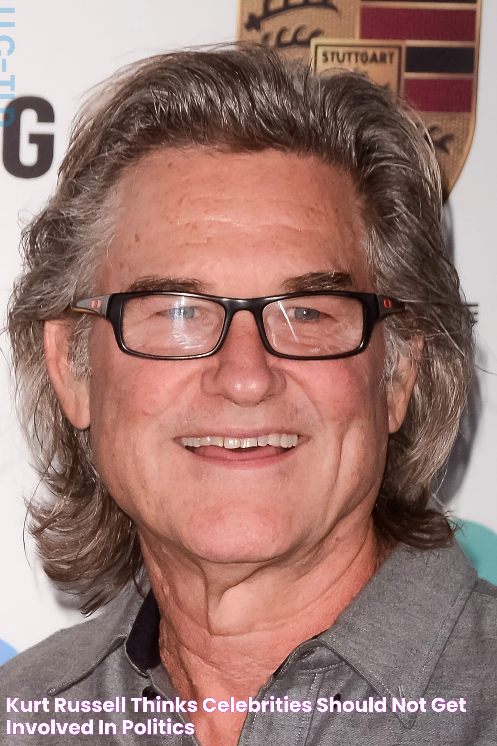 Kurt Russell Thinks Celebrities Should Not Get Involved In Politics