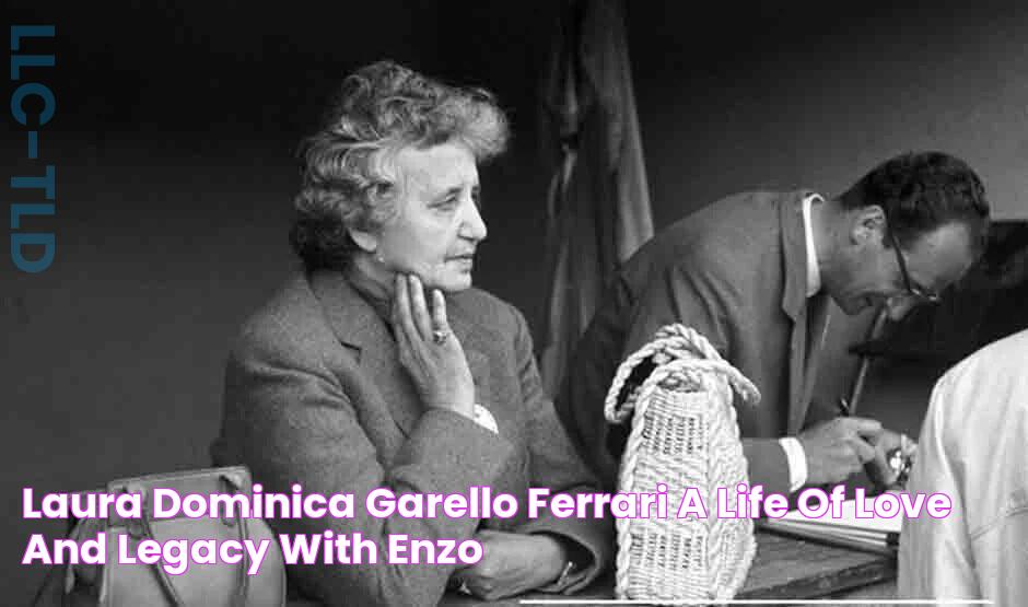 Laura Dominica Garello Ferrari A Life of Love and Legacy with Enzo