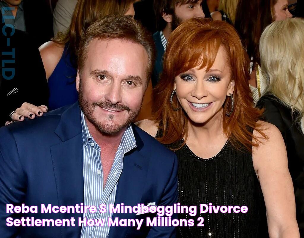 Reba McEntire's mindboggling divorce settlement how many millions