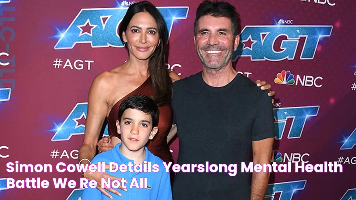 Simon Cowell details yearslong mental health battle 'We're not all