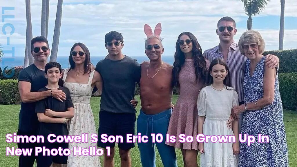 Simon Cowell's son Eric, 10, is so grown up in new photo HELLO!