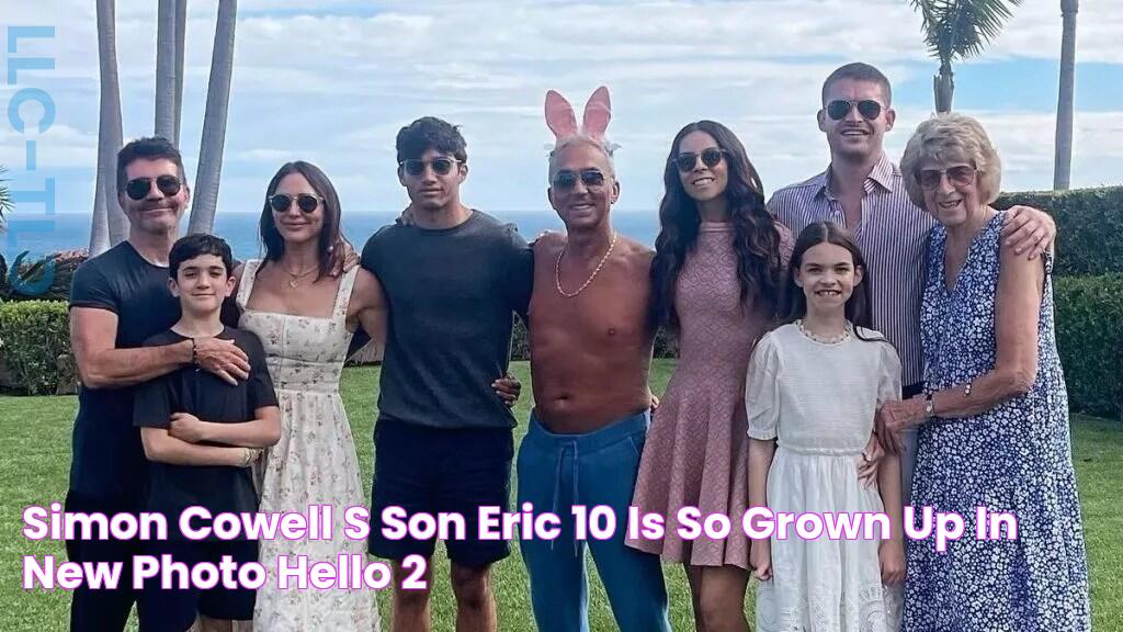 Simon Cowell's son Eric, 10, is so grown up in new photo HELLO!