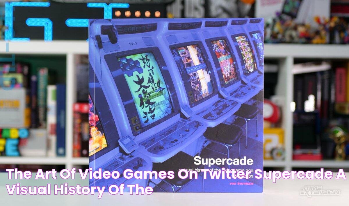 THE ART OF VIDEO GAMES on Twitter "Supercade a visual history of the