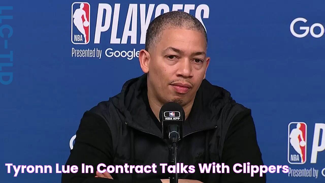 Tyronn Lue in contract talks with Clippers