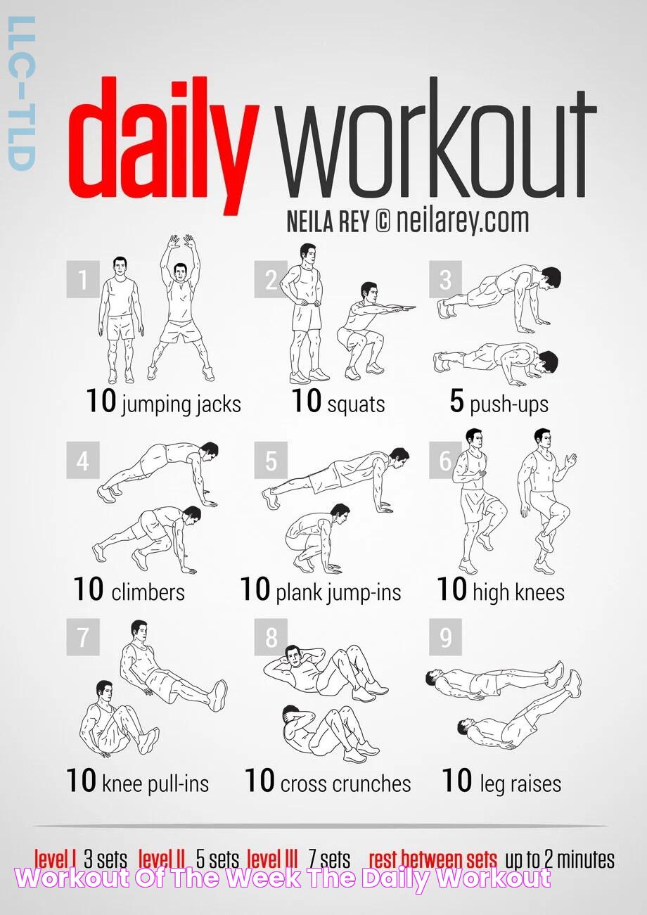 Workout of the Week The "Daily" Workout