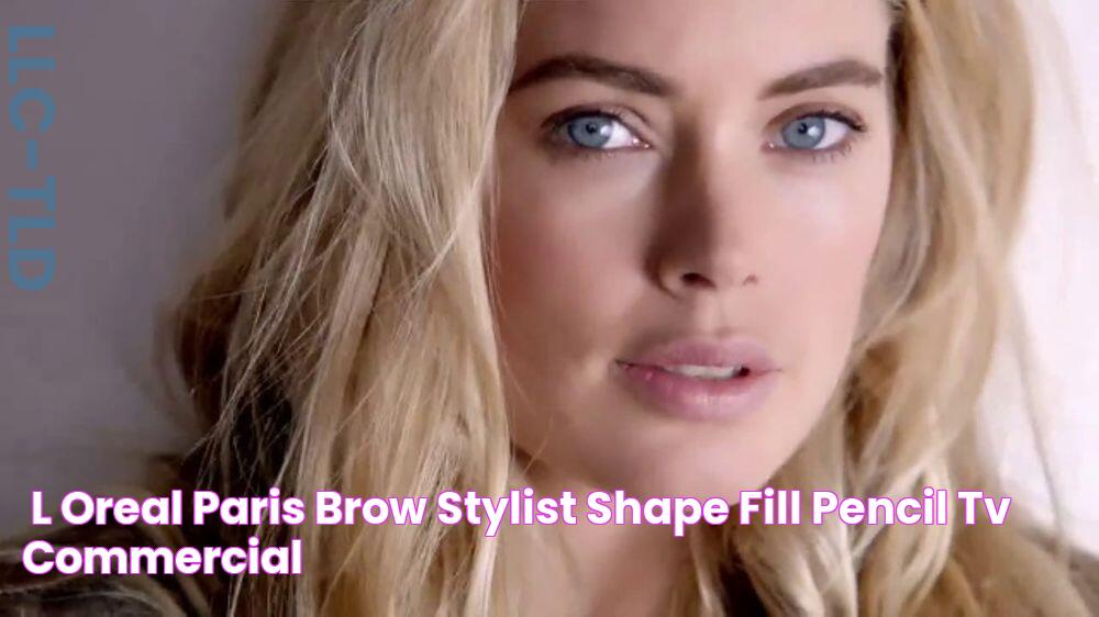  L'Oreal Paris Brow Stylist Shape & Fill Pencil TV Commercial