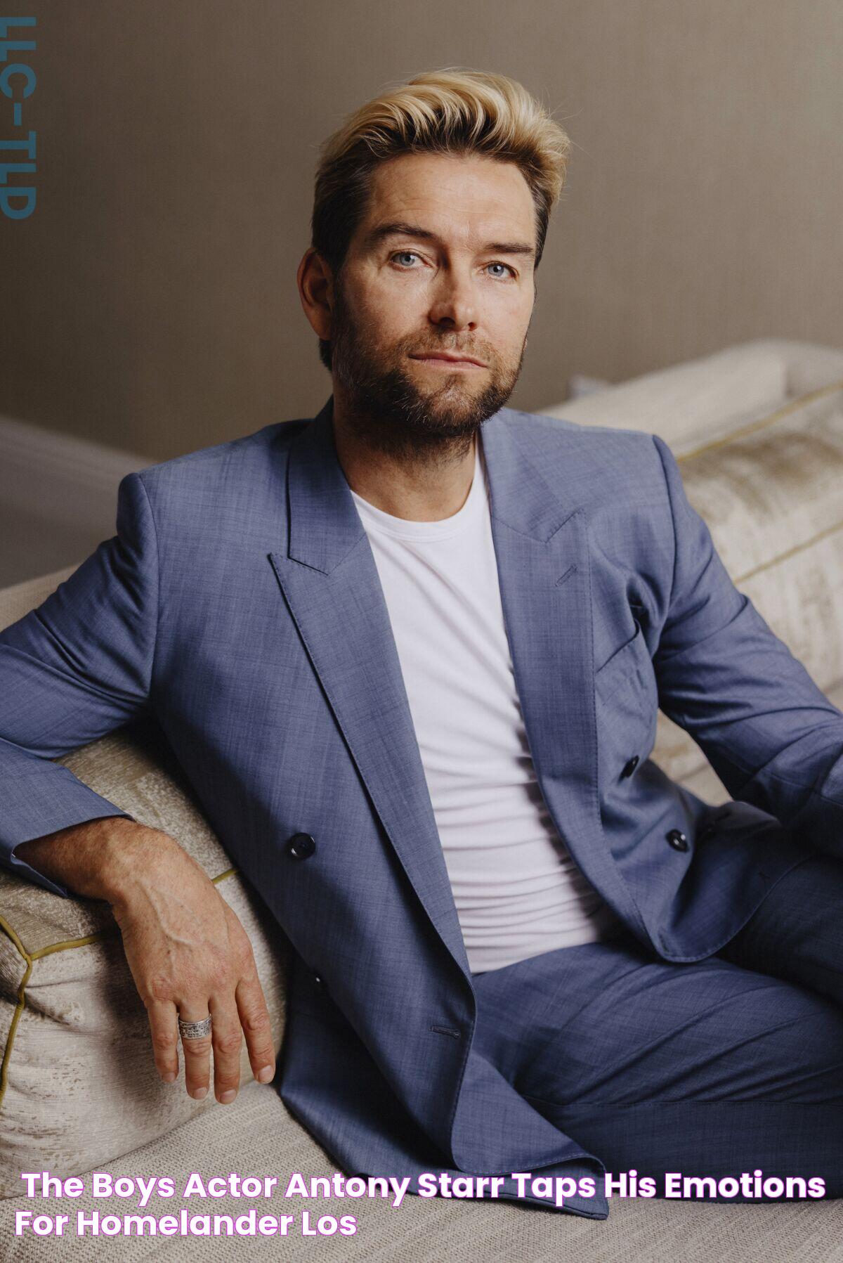 'The Boys' actor Antony Starr taps his emotions for Homelander Los