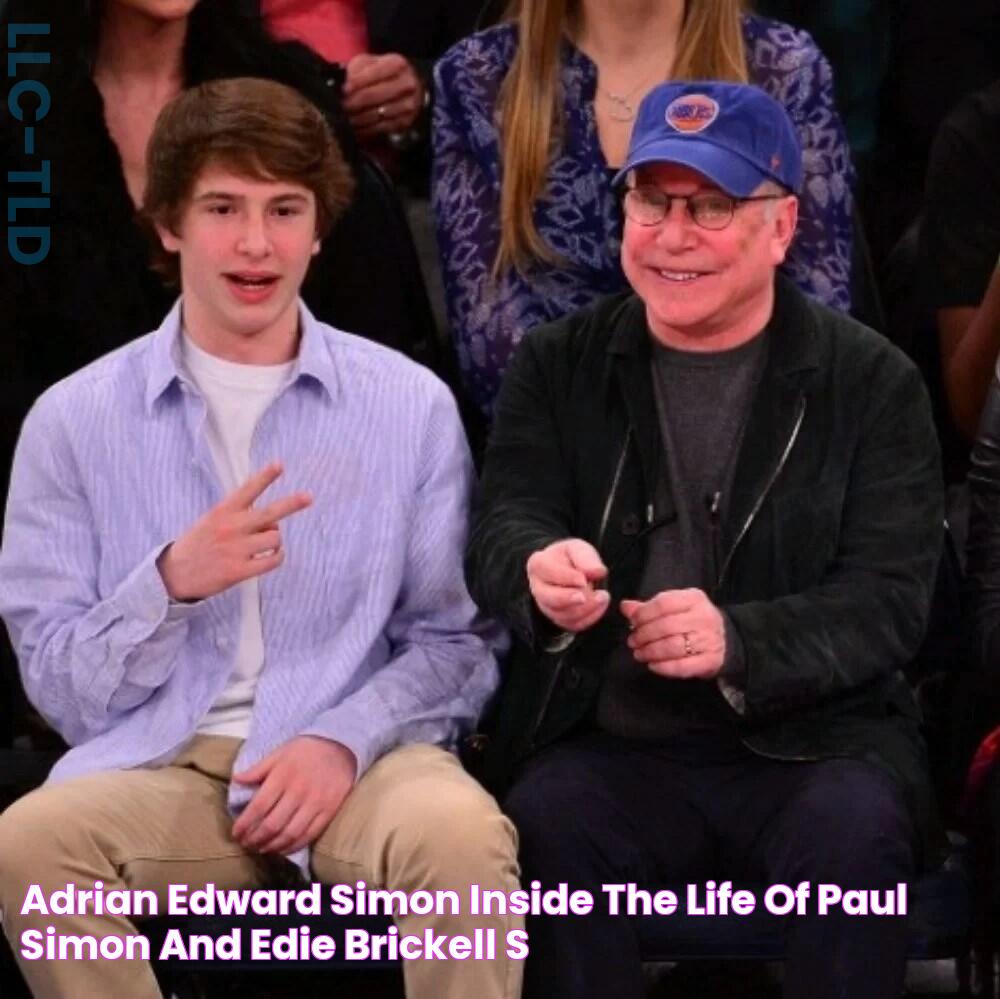 Adrian Edward Simon Inside The Life Of Paul Simon and Edie Brickell's