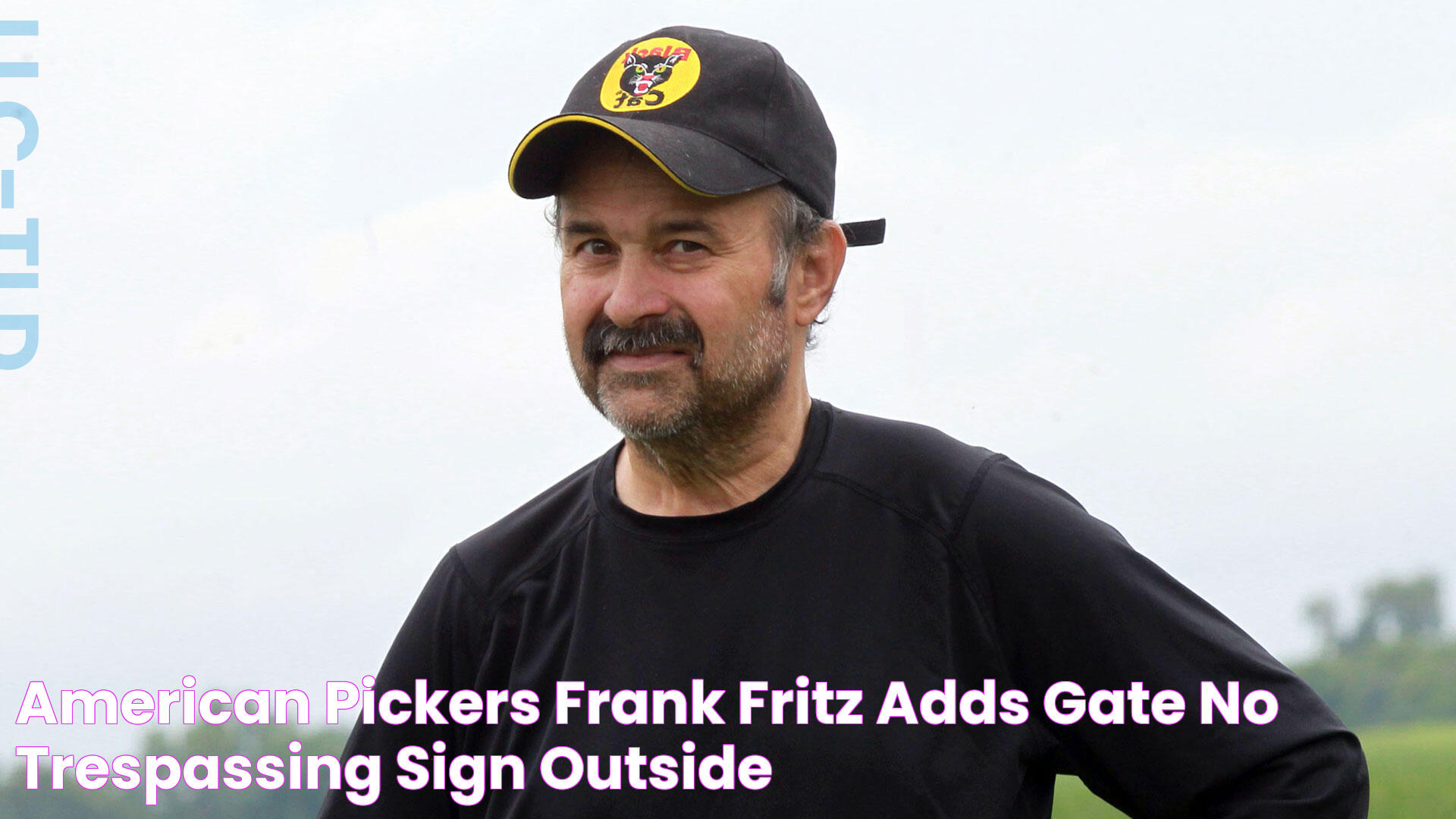 American Pickers' Frank Fritz adds gate & 'no trespassing' sign outside