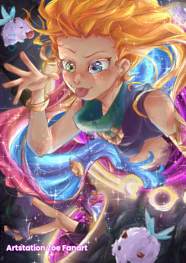 ArtStation Zoe fanart