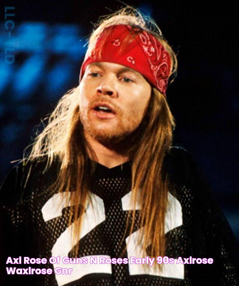 Axl Rose of Guns N' Roses, early '90s axlrose waxlrose gnr 