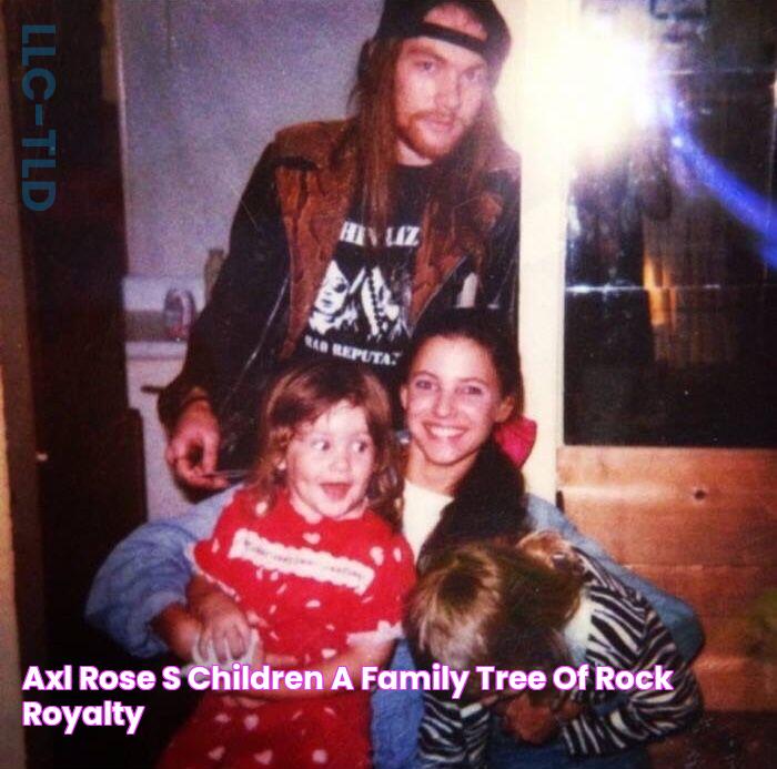 Axl Rose's Children A Family Tree Of Rock Royalty