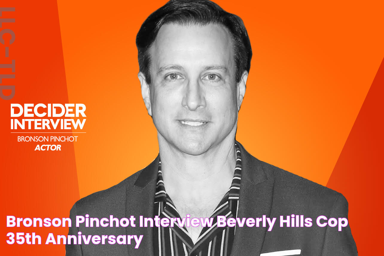 Bronson Pinchot Interview 'Beverly Hills Cop' 35th Anniversary