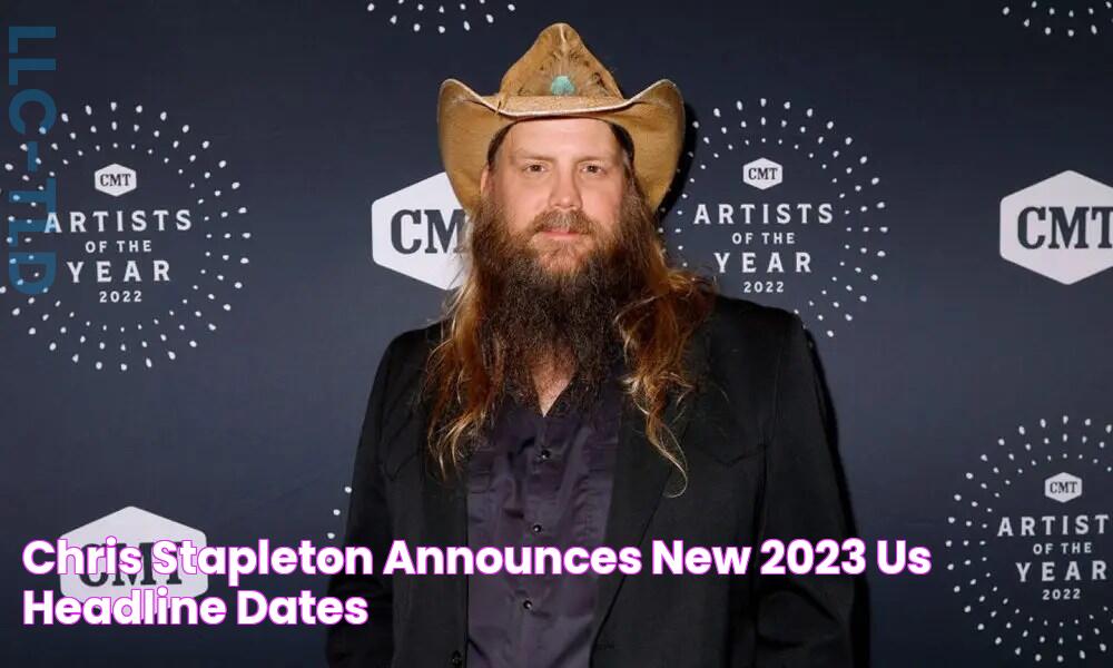 Chris Stapleton Announces New 2023 US Headline Dates