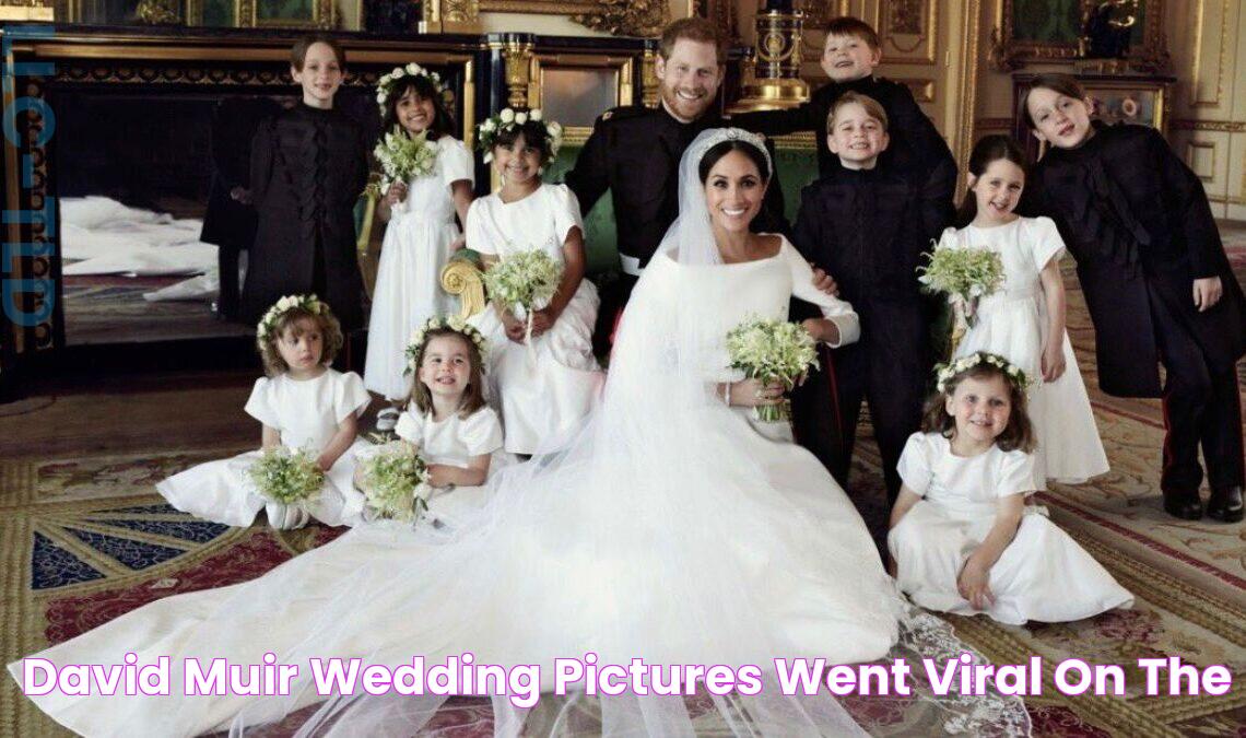 David Muir Wedding Pictures Went Viral On The