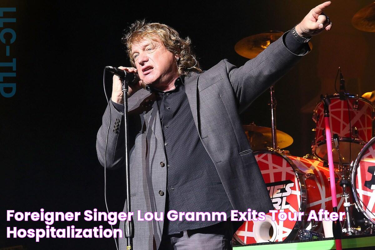 Foreigner Singer Lou Gramm Exits Tour After Hospitalization