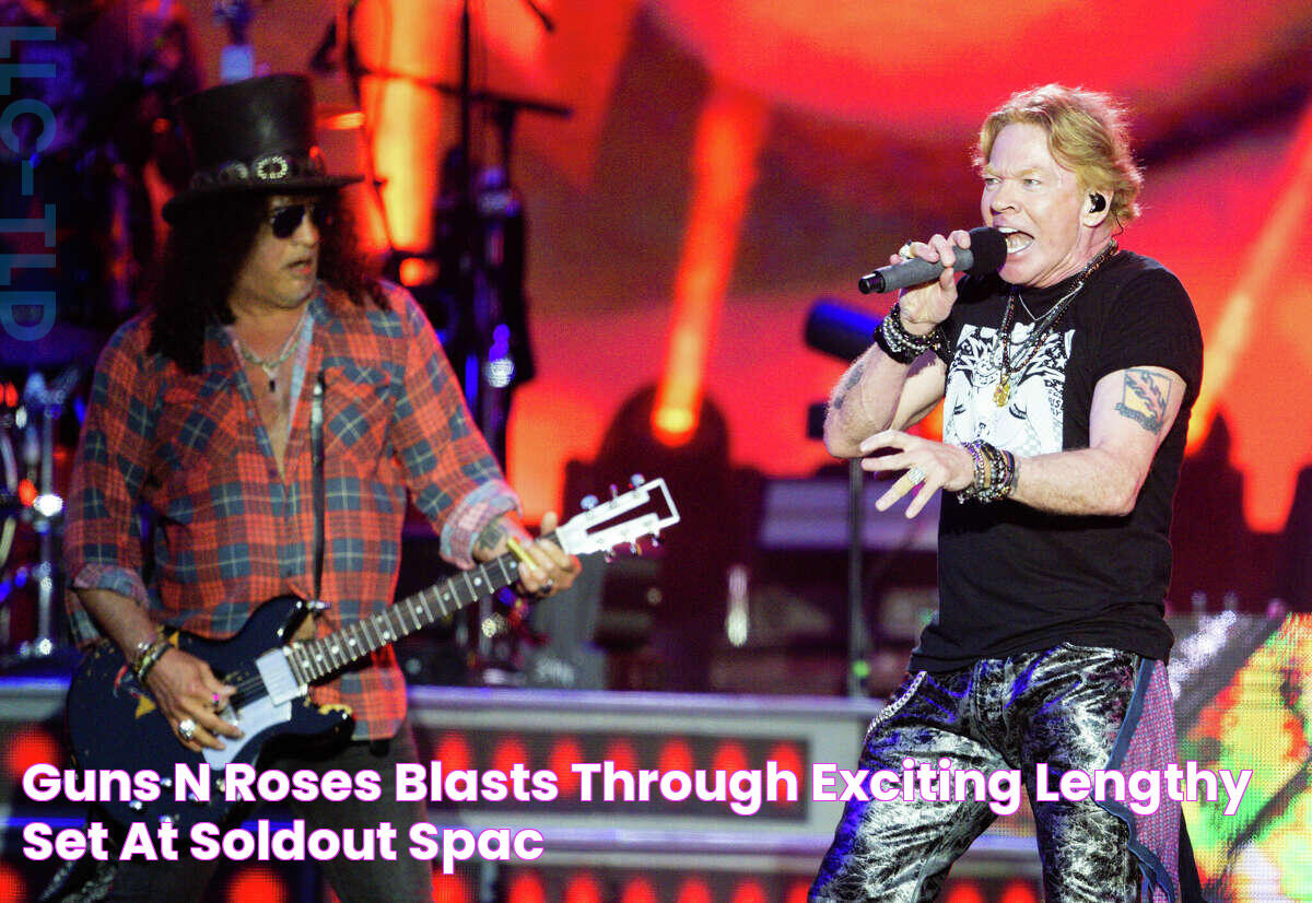 Guns N’ Roses blasts through exciting, lengthy set at soldout SPAC